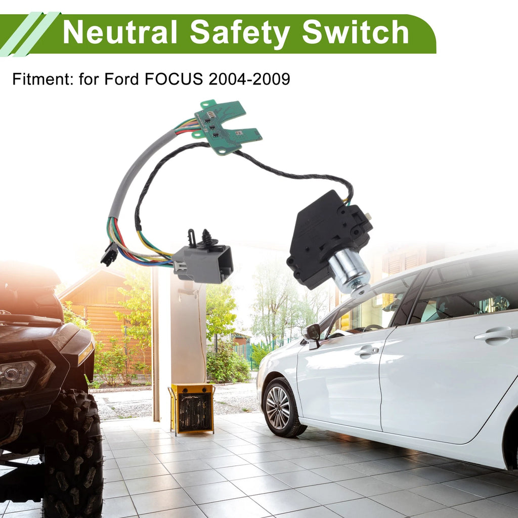 1 Pc Neutral Safety Switch for Ford Focus (2004–2009) 2S7P72484TT