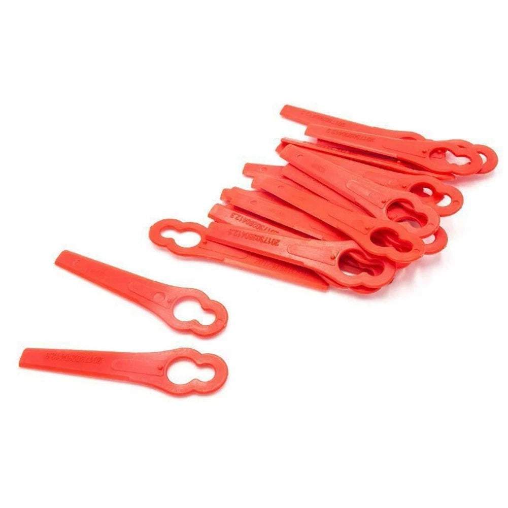 10X Plastic Blade for Einhell GE-CT 18 Cordless Grass Trimmer
