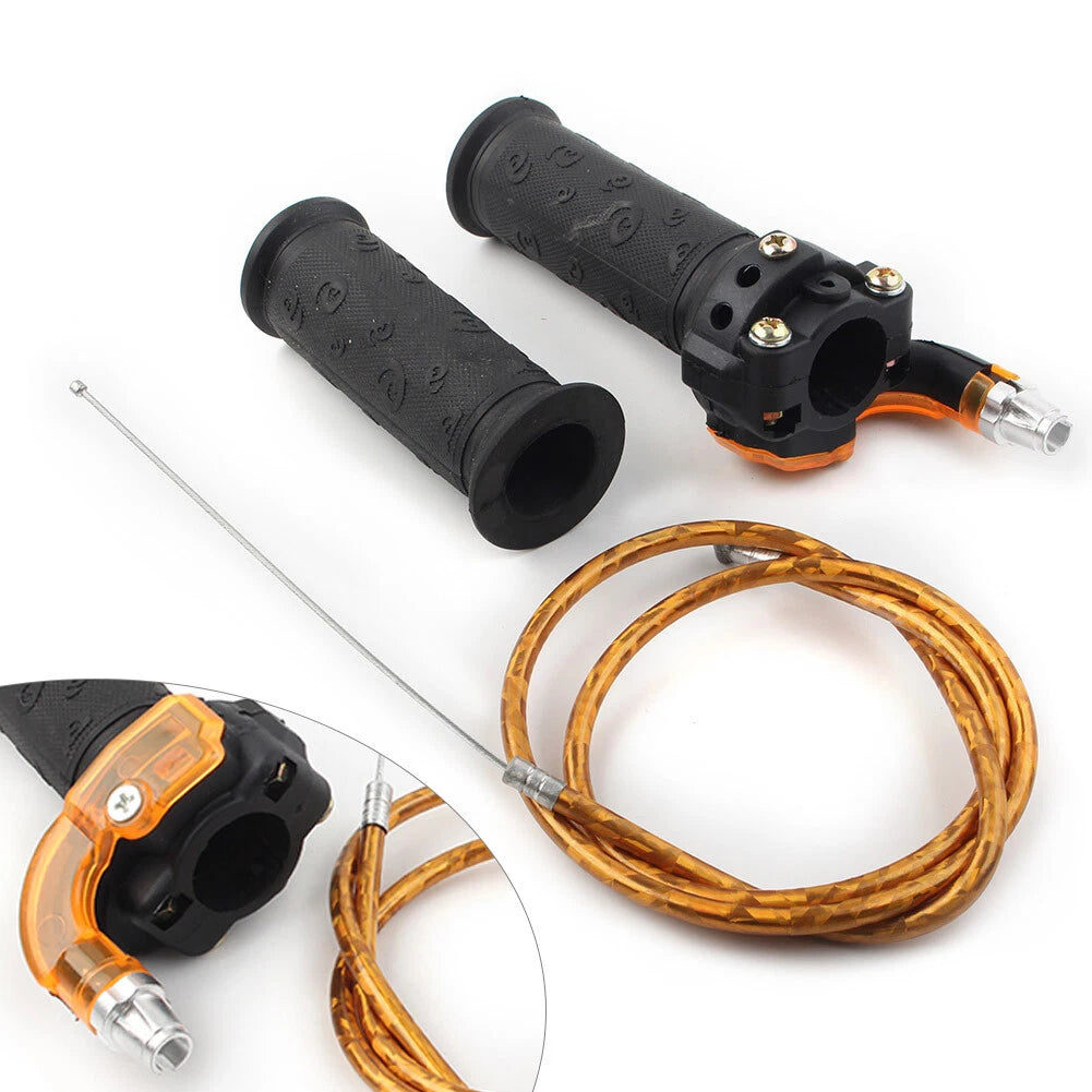 Twist Throttle Accelerator Grip Cable for 47/49cc Mini Pocket Dirt Bike Quad