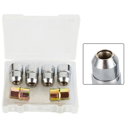 Set of 4 Locking Wheel Nuts M12x1.25 for Car Upgrades