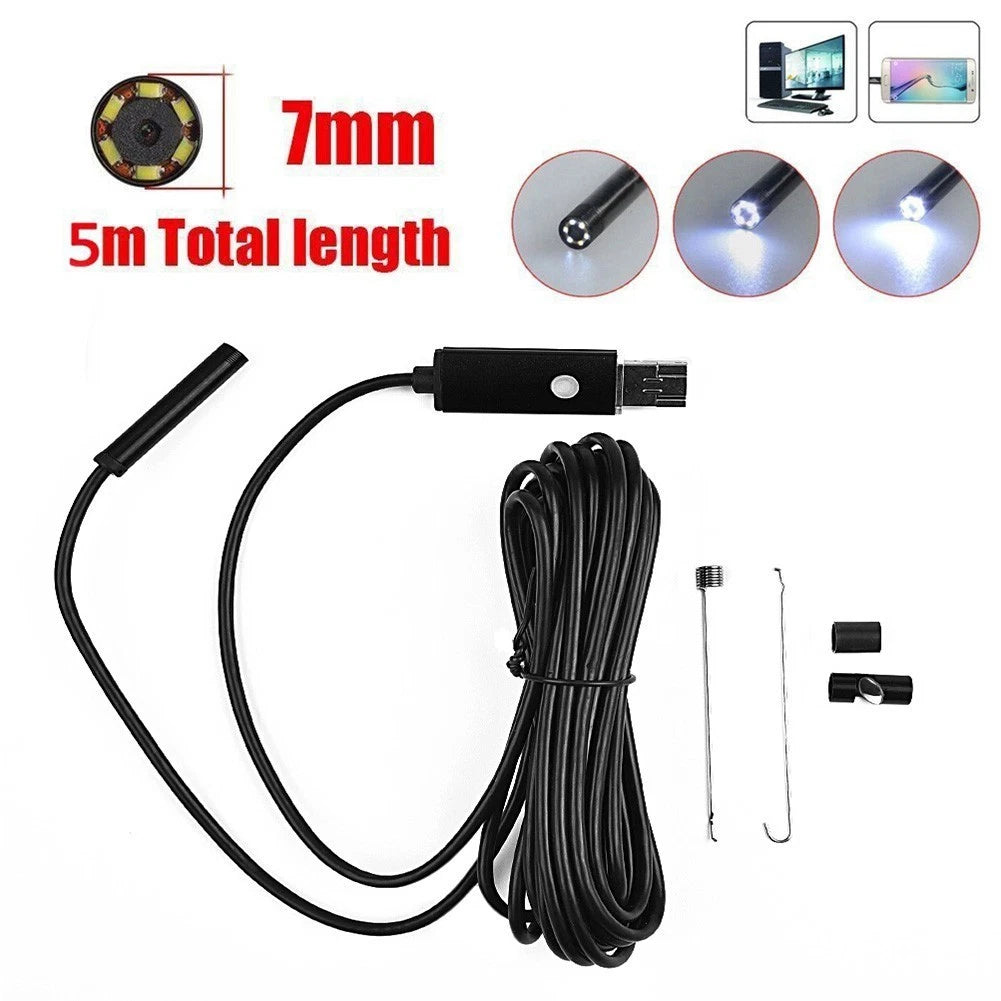 Pipe Drain Inspection Camera for Waterproof Sewer USB