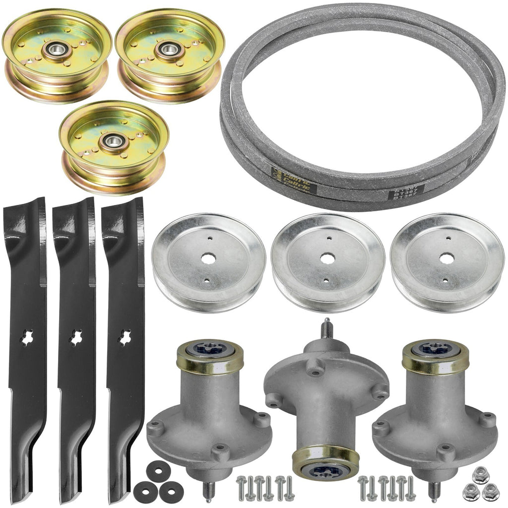 Deck Spindle with Pulley Blade for Husqvarna EZ22 EZ4824 Dixon RAM 48 (48")