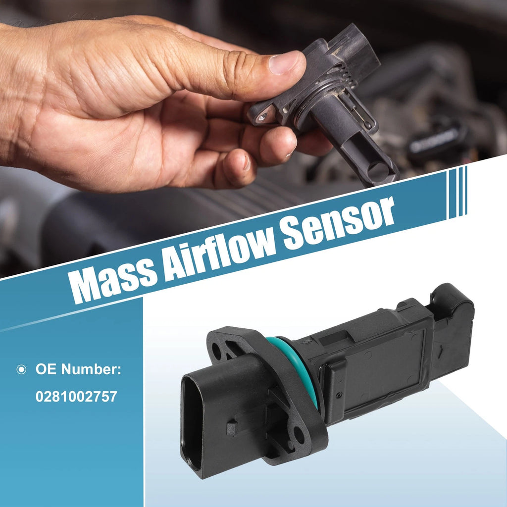 Mass Air Flow Sensor Meter Replacement for Audi A3 for Ford Galaxy (2010–2016)