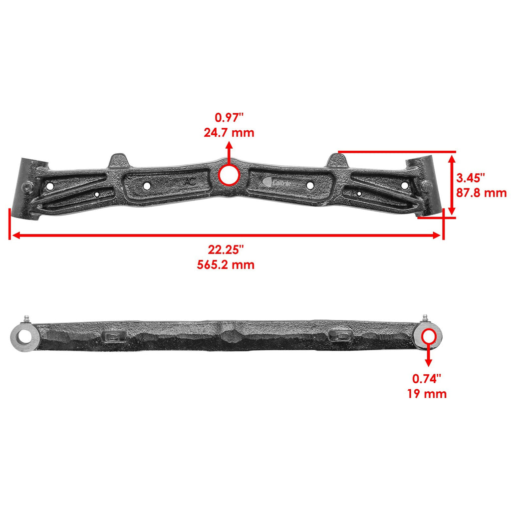 Front Axle Replacement for Husqvarna LT2223 LTH1842 LTH2038 TS242 TS246 (2000–2020)