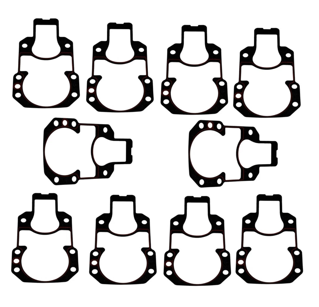 Set of 10 Bell Housing Gaskets for MerCruiser Alpha 1 Gen II (27-94996Q2, 9-61012)
