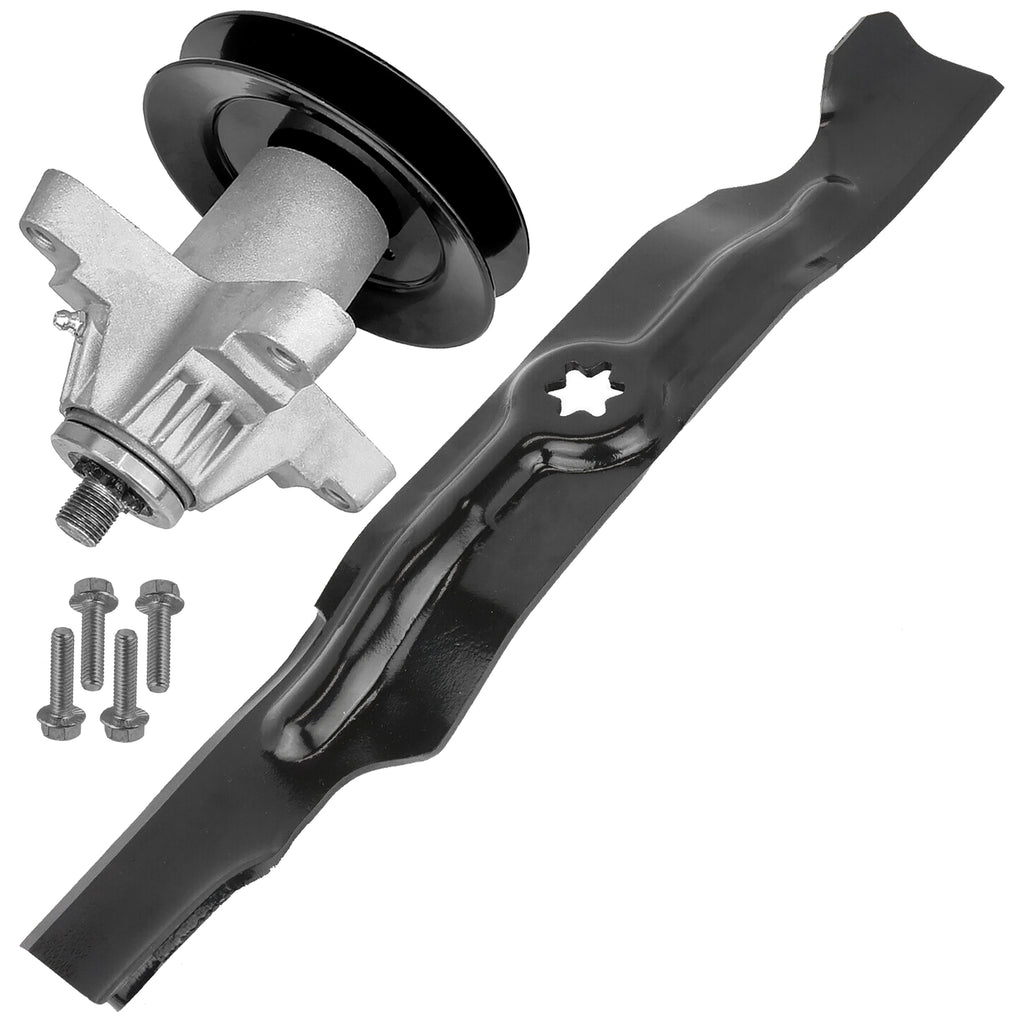 Spindle and Blade Replacement for Troy-Bilt 50 inch Walk Behind (2010–2020)