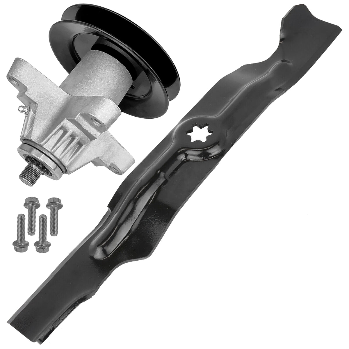 Spindle and Blade Replacement for Troy-Bilt 50 inch Walk Behind (2010–2020)