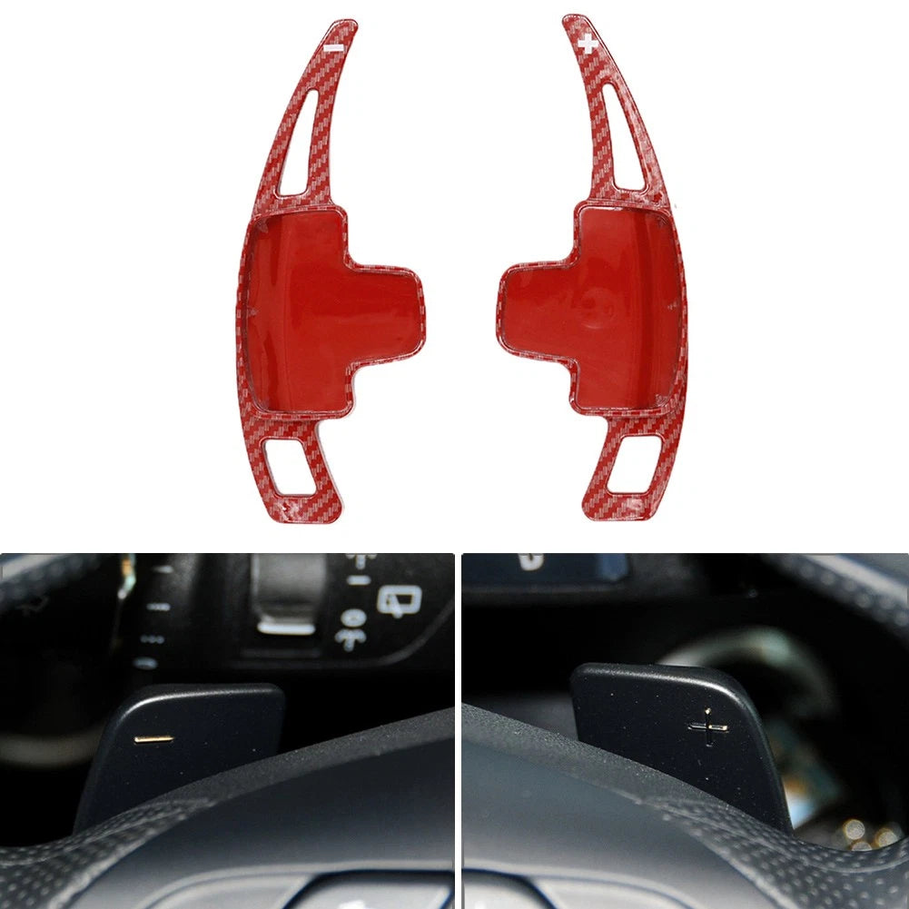 Steering Wheel Shift Paddle Extensions for Mercedes Benz A B E GLK SLK (2010–2020)