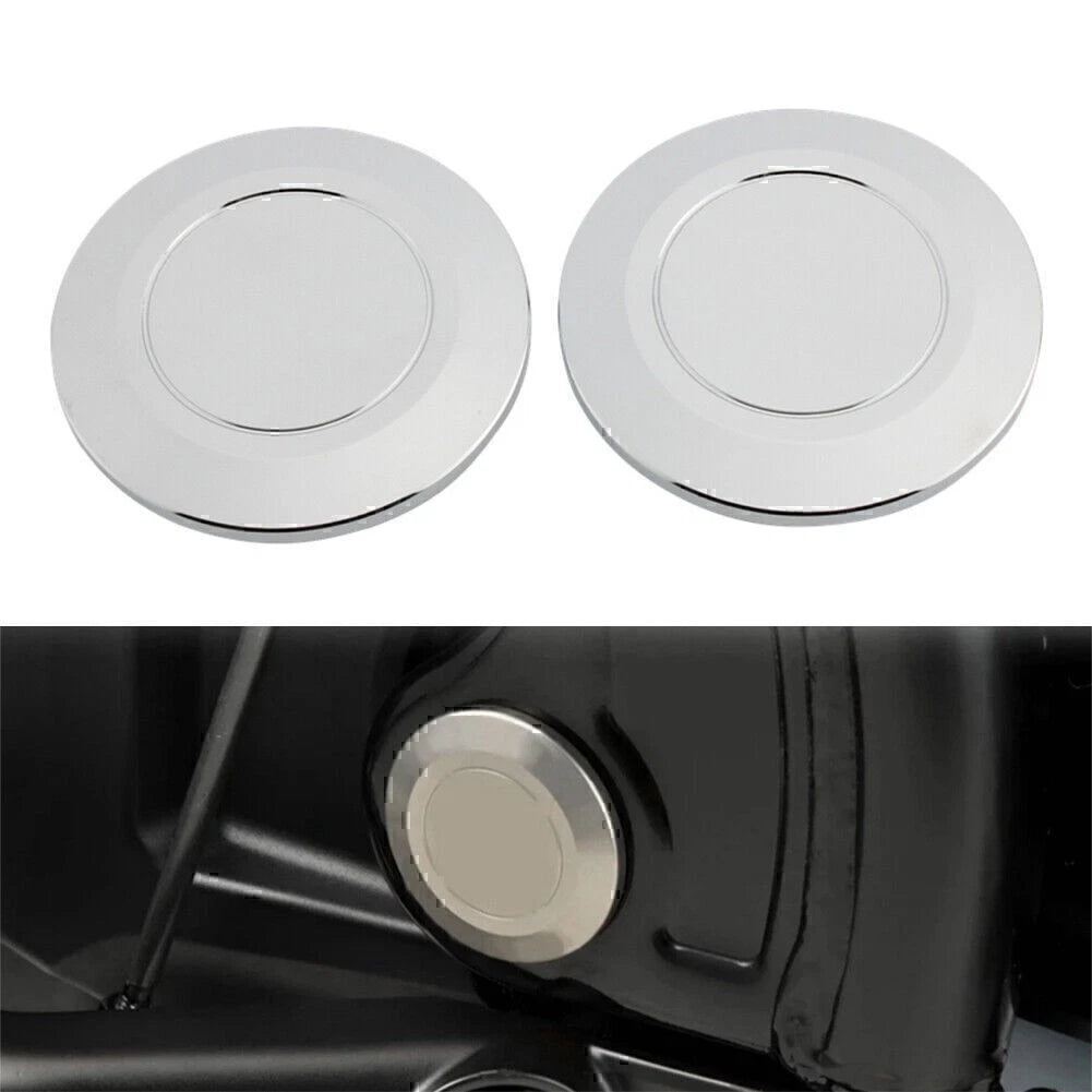 2Pcs CNC Silver Frame Hole Cap for Honda CMX1100 (All Year)