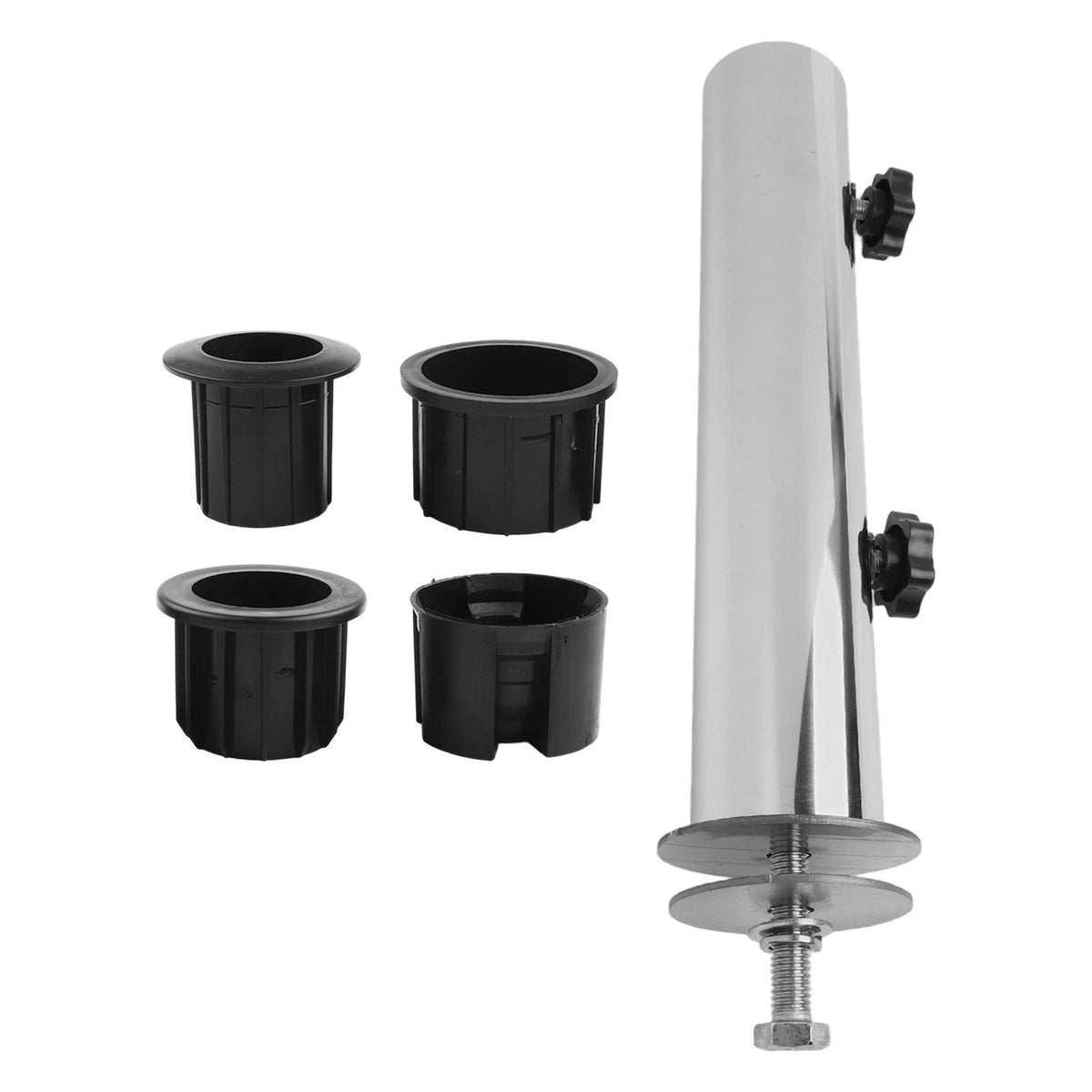 Heavy Duty Umbrella Stand for Outdoor Use (Adjustable PVC Sleeves)