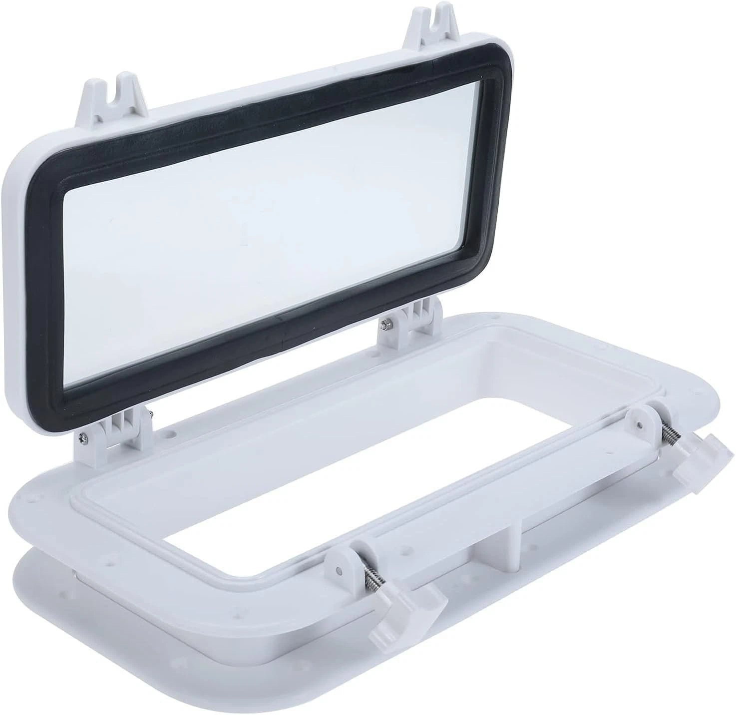 Rectangle Portlight Tempered Glass Opening Window for Boat (15-3/4" x 7-7/8")