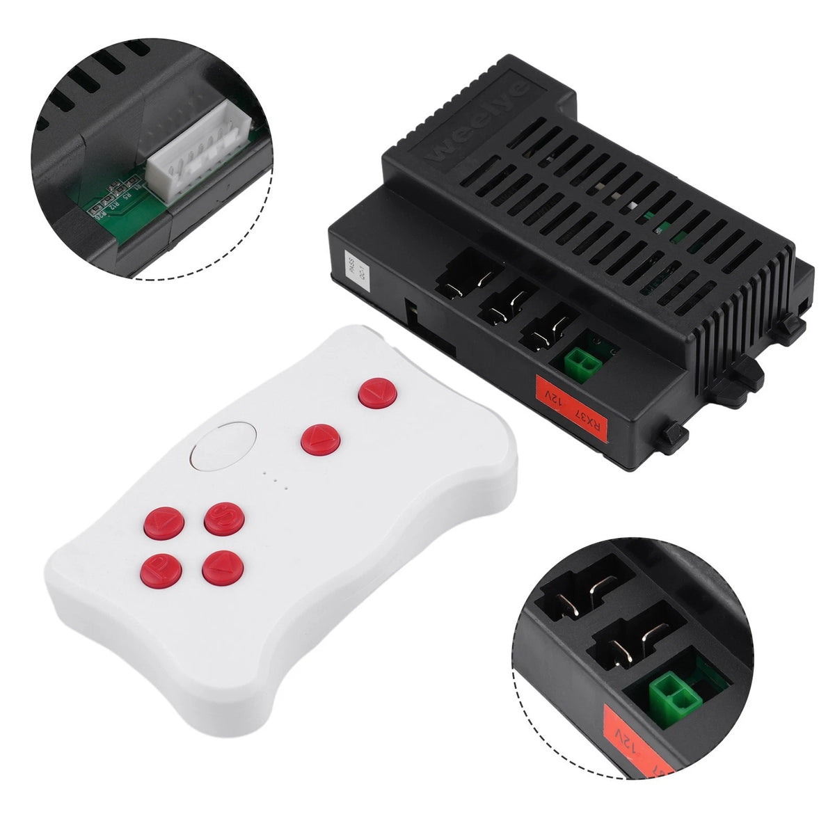 Control Box Receiver for Kids Electric Toy Car (3-Pack)
