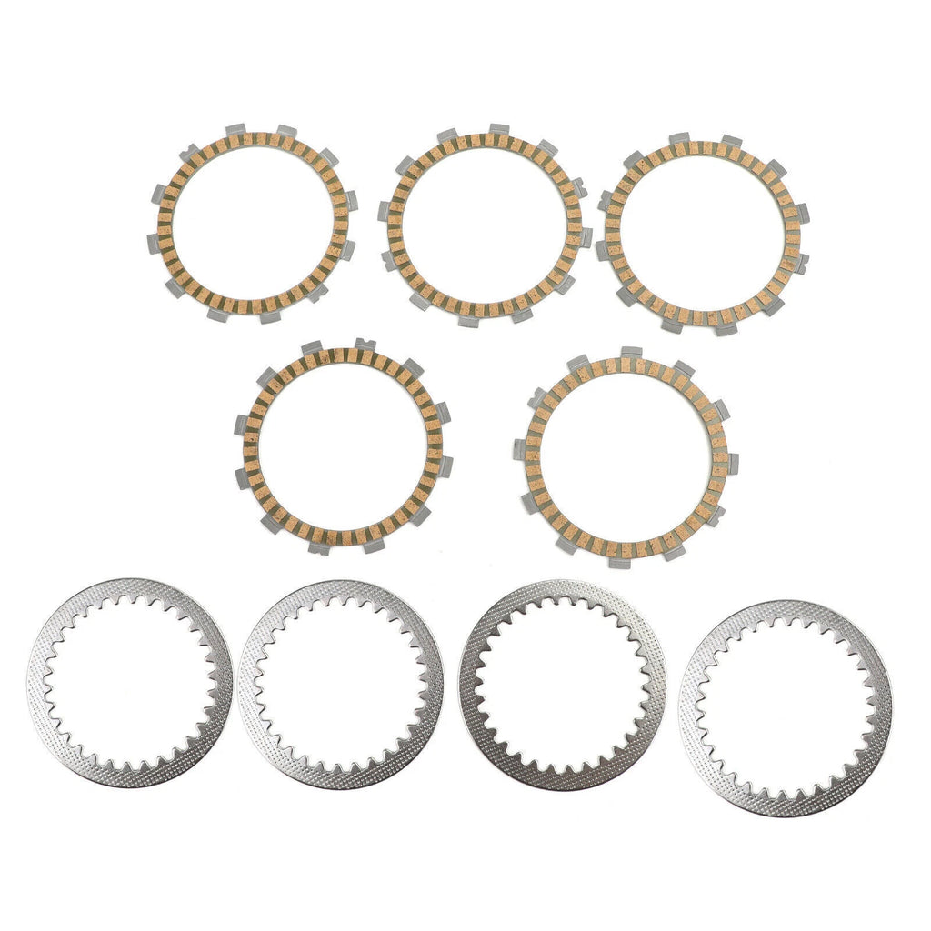 Clutch Kit Steel & Friction Plates for Kawasaki KLX125, Suzuki GN125, GSX-R150