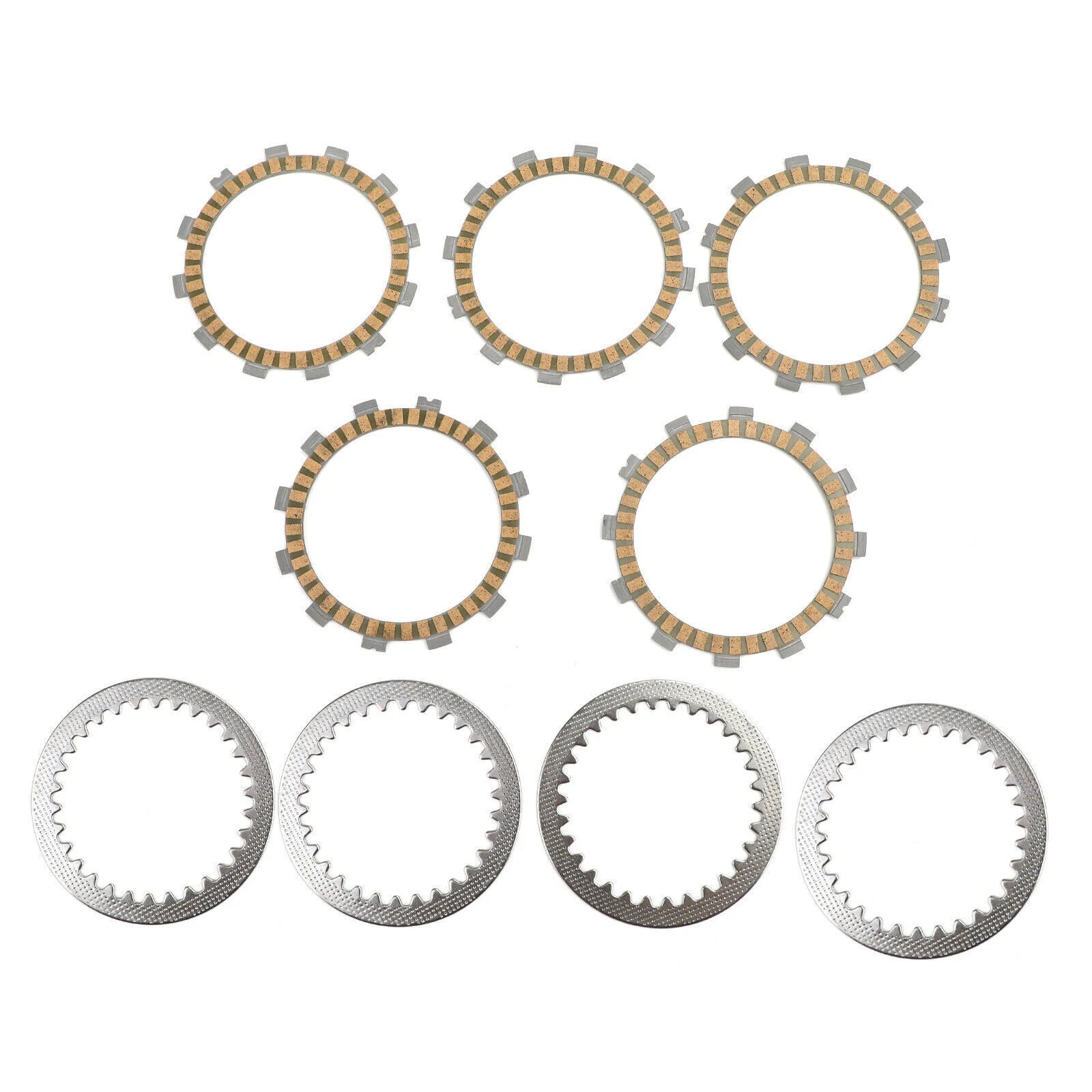 Clutch Kit Steel & Friction Plates for Kawasaki KLX125, Suzuki GN125, GSX-R150