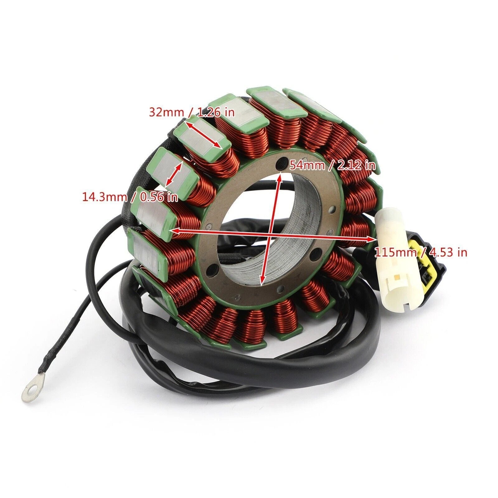 Stator Generator for Yamaha F40 F50 F60 F70 FT50 FT60 (2000–2023) 6C5-81410-00 81410-01 T9