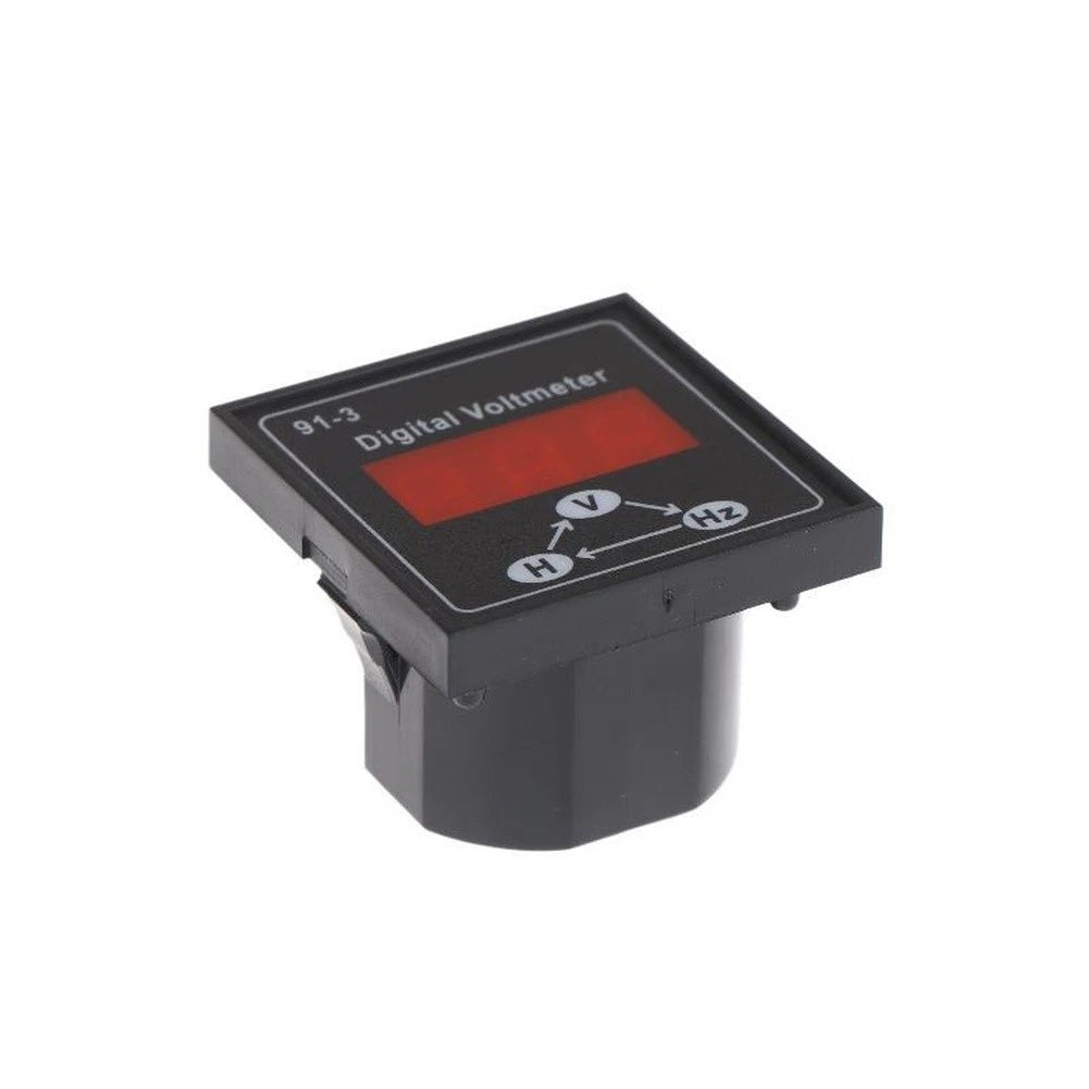 Digital Voltmeter Voltage Monitor Panel Mount for Universal Use