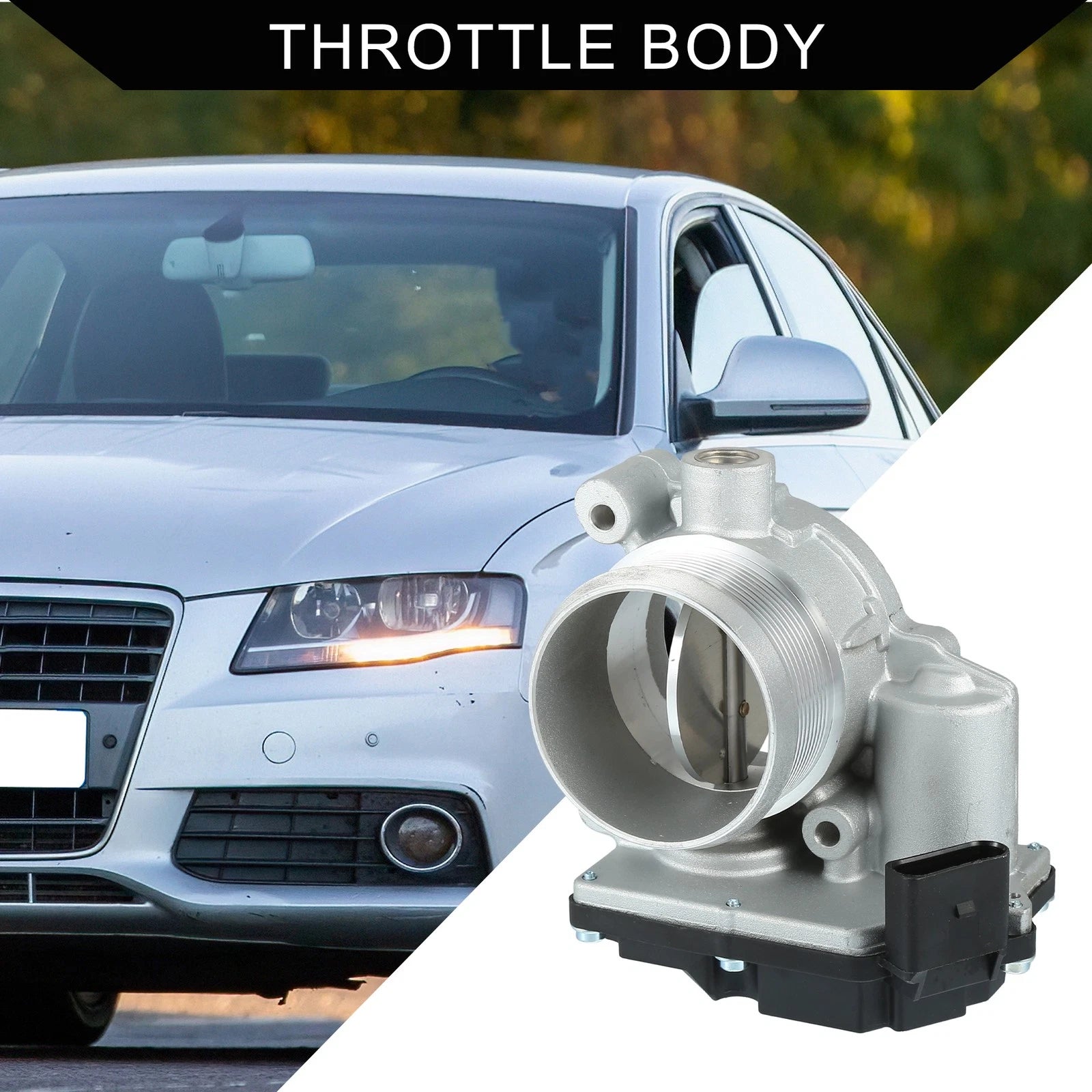 Throttle Body Actuator Replacement for Audi A8 Quattro 3.0L (2002–2010)