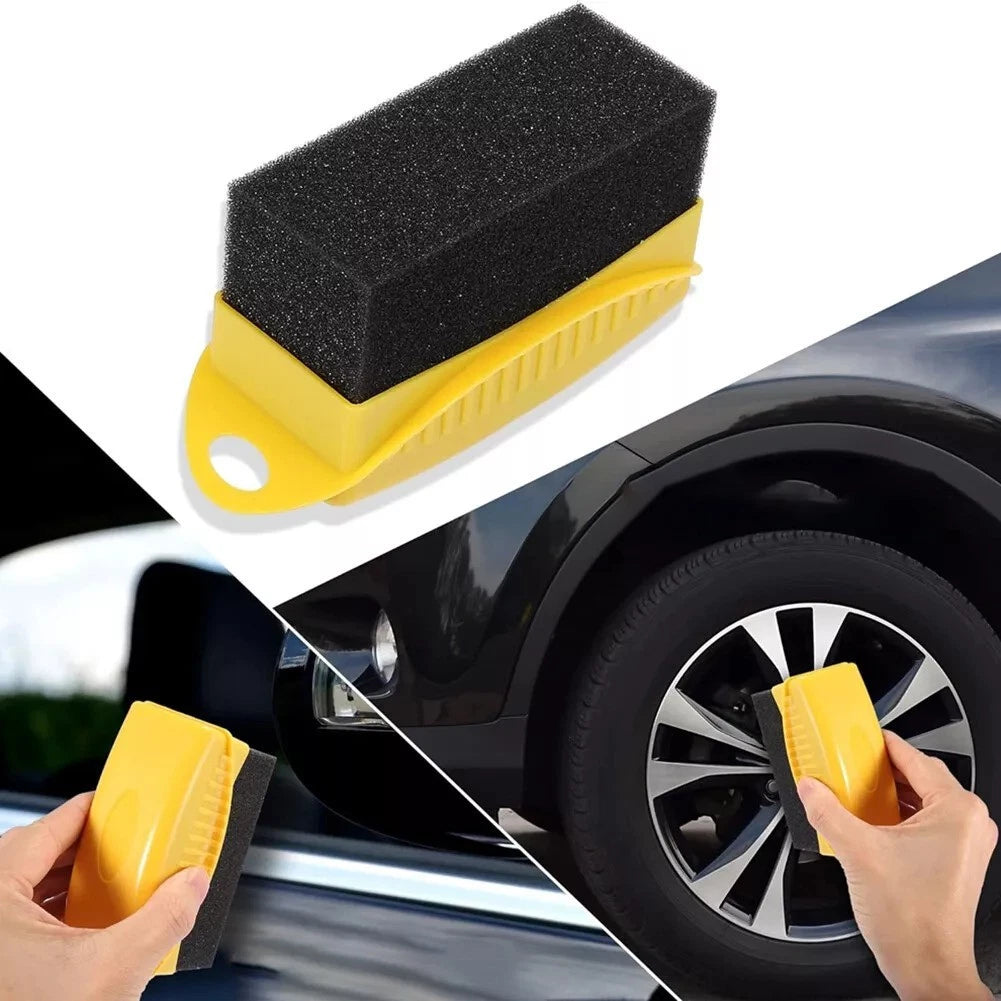 Car Tire Cleaning Wipe with Ergonomic Handle