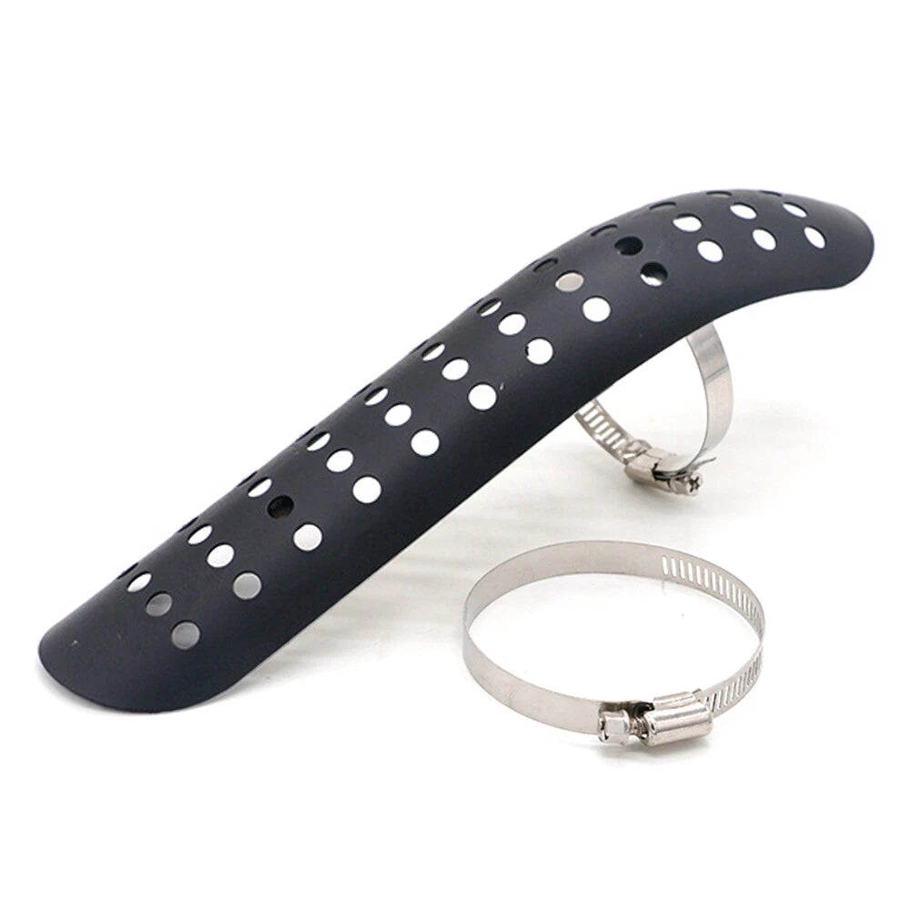 Chrome Exhaust Muffler Pipe Heat Shield Cover for Universal Motorcycle