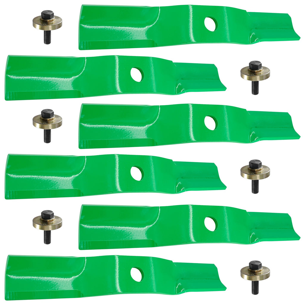 CCW Blades and Left Thread Bolt with Washer for Land Pride AFM Series (2005–2020)