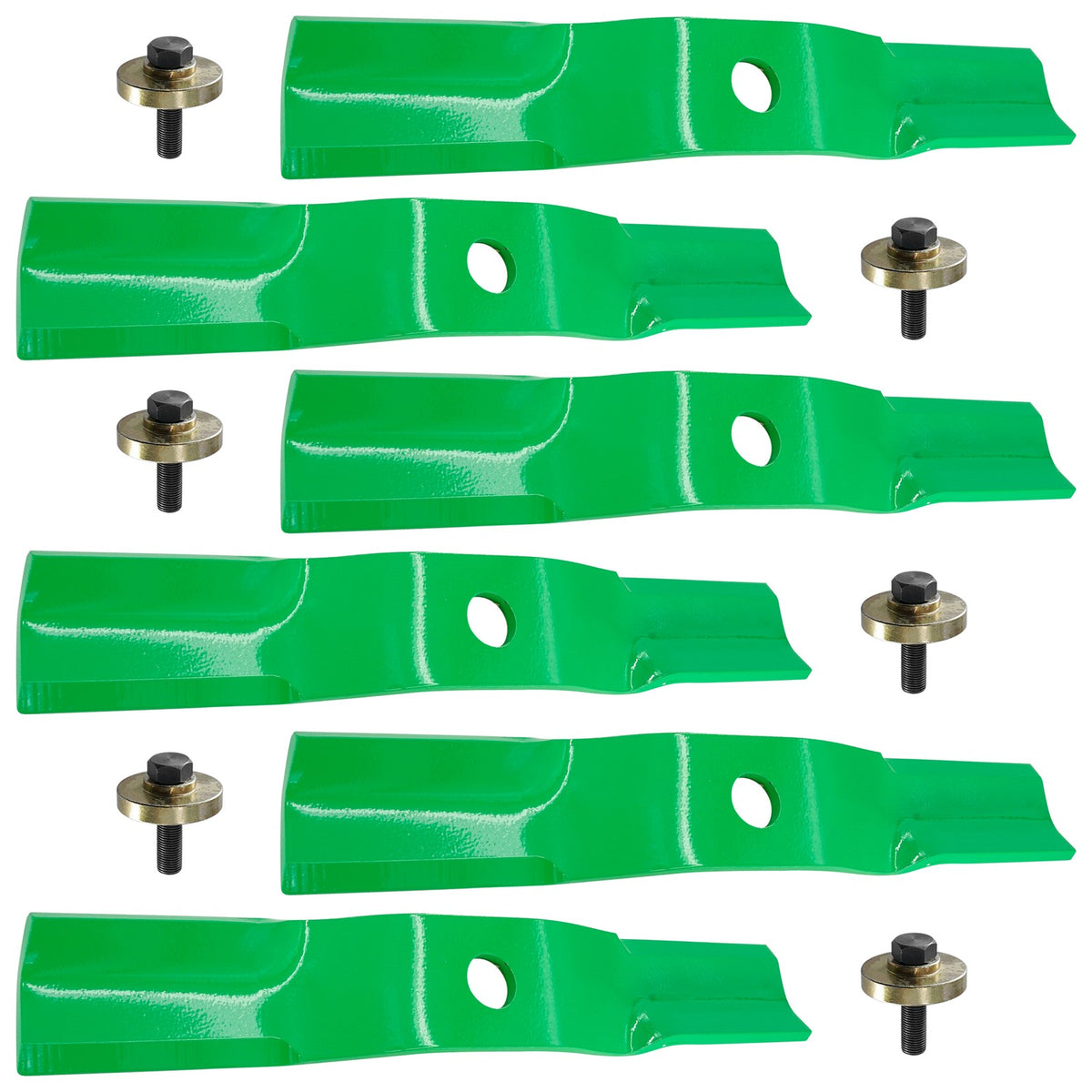 CCW Blades and Left Thread Bolt with Washer for Land Pride AFM Series (2005–2020)