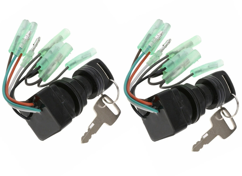 Ignition Key Switch Assembly for Suzuki Outboards (37110-92E01)