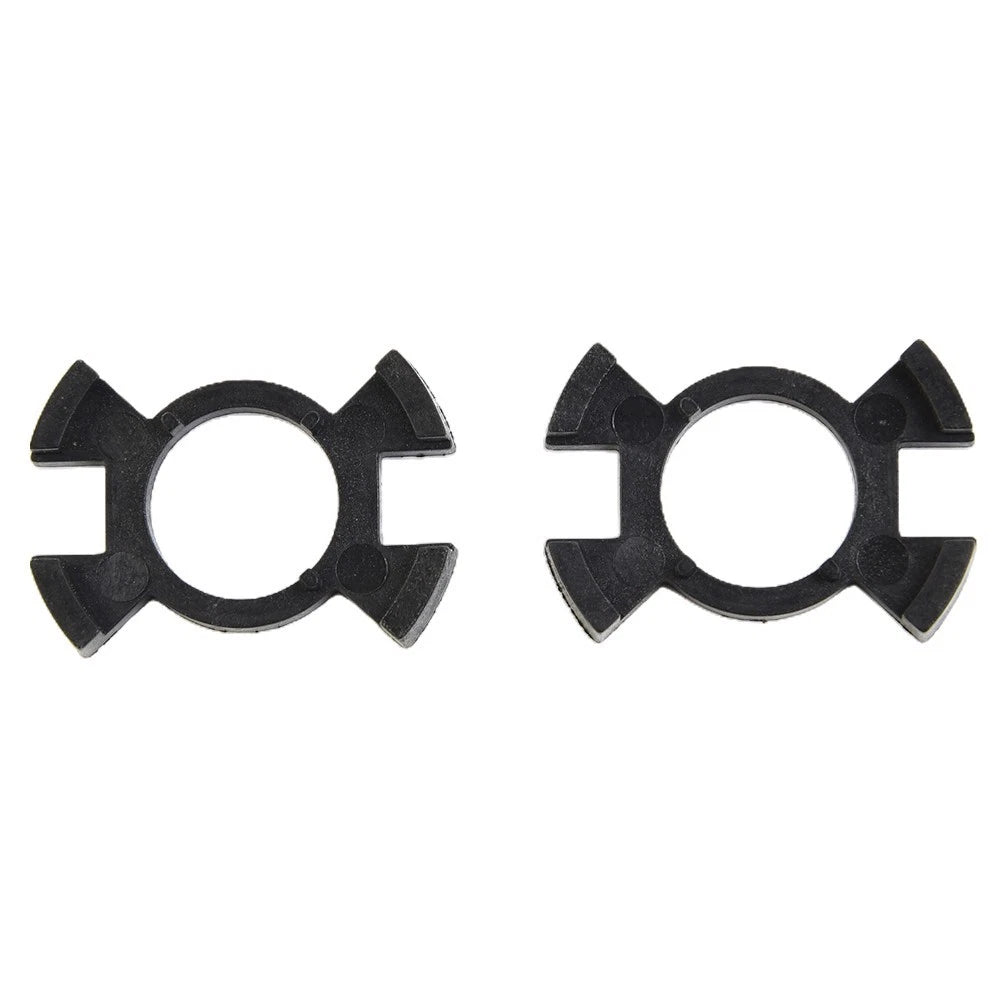 H1 HID Bulbs Conversion Kit Retainer Socket Adapter 2PCS for Universal Fit