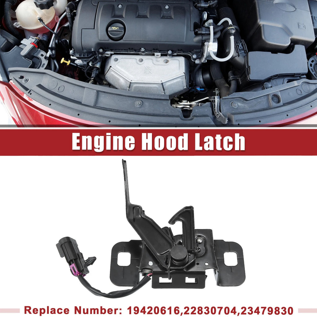 Hood Latch with Sensor Replacement for Chevrolet Malibu 2.0L 2.5L (2008–2020)