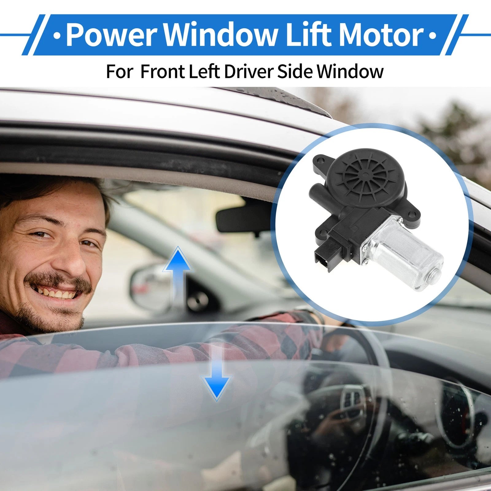 Power Window Regulator Lift Motor Replacement for Mazda 2 3 6 CX-5 (2011–2014)
