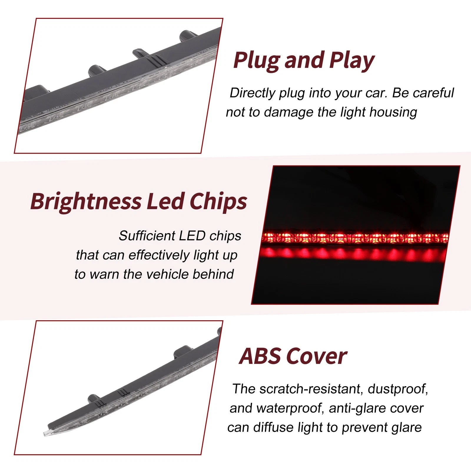 LED Third Brake Light for Ford Edge (2015–2024) 923-133
