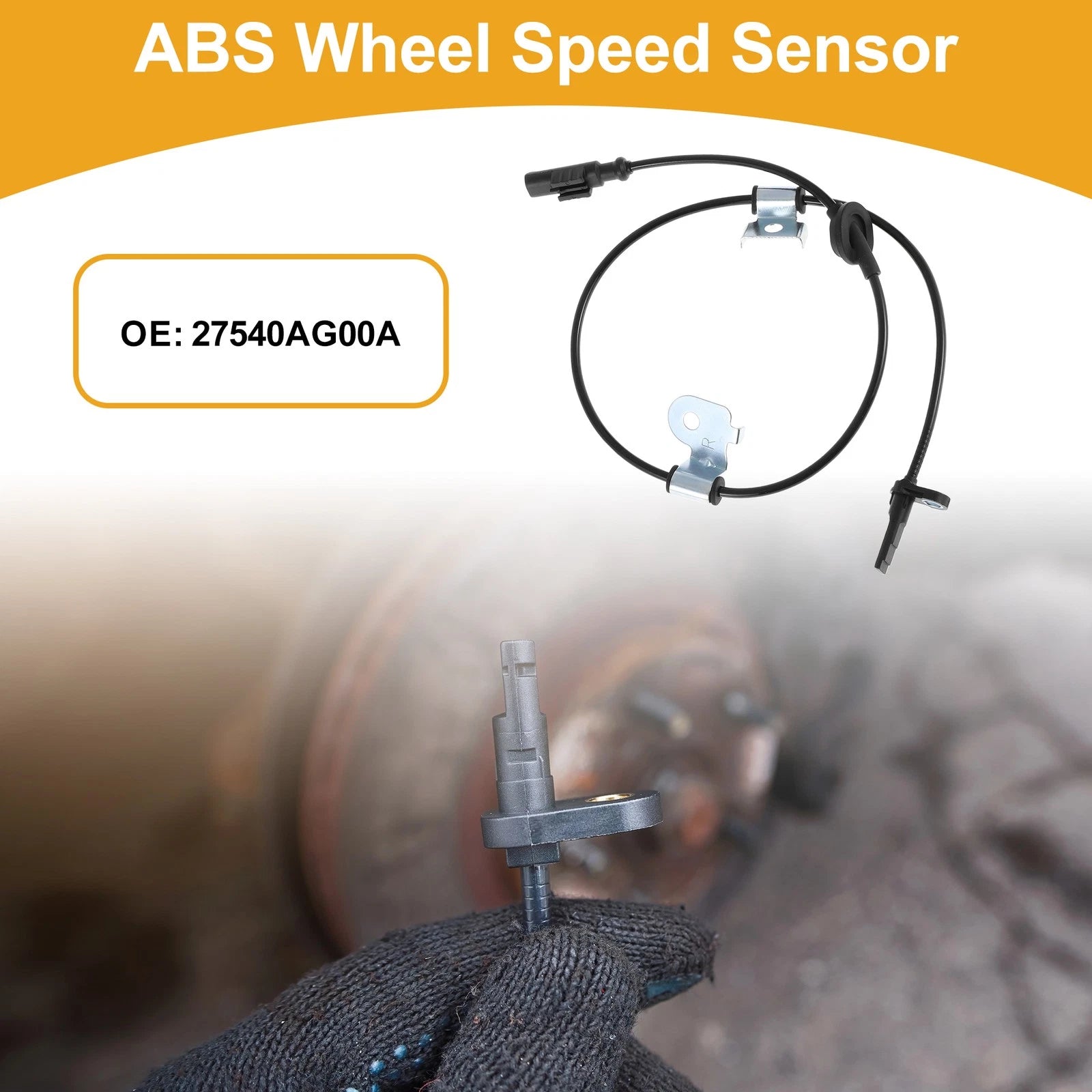 ABS Wheel Speed Sensor Replacement for Subaru Legacy Left (2005–2006)