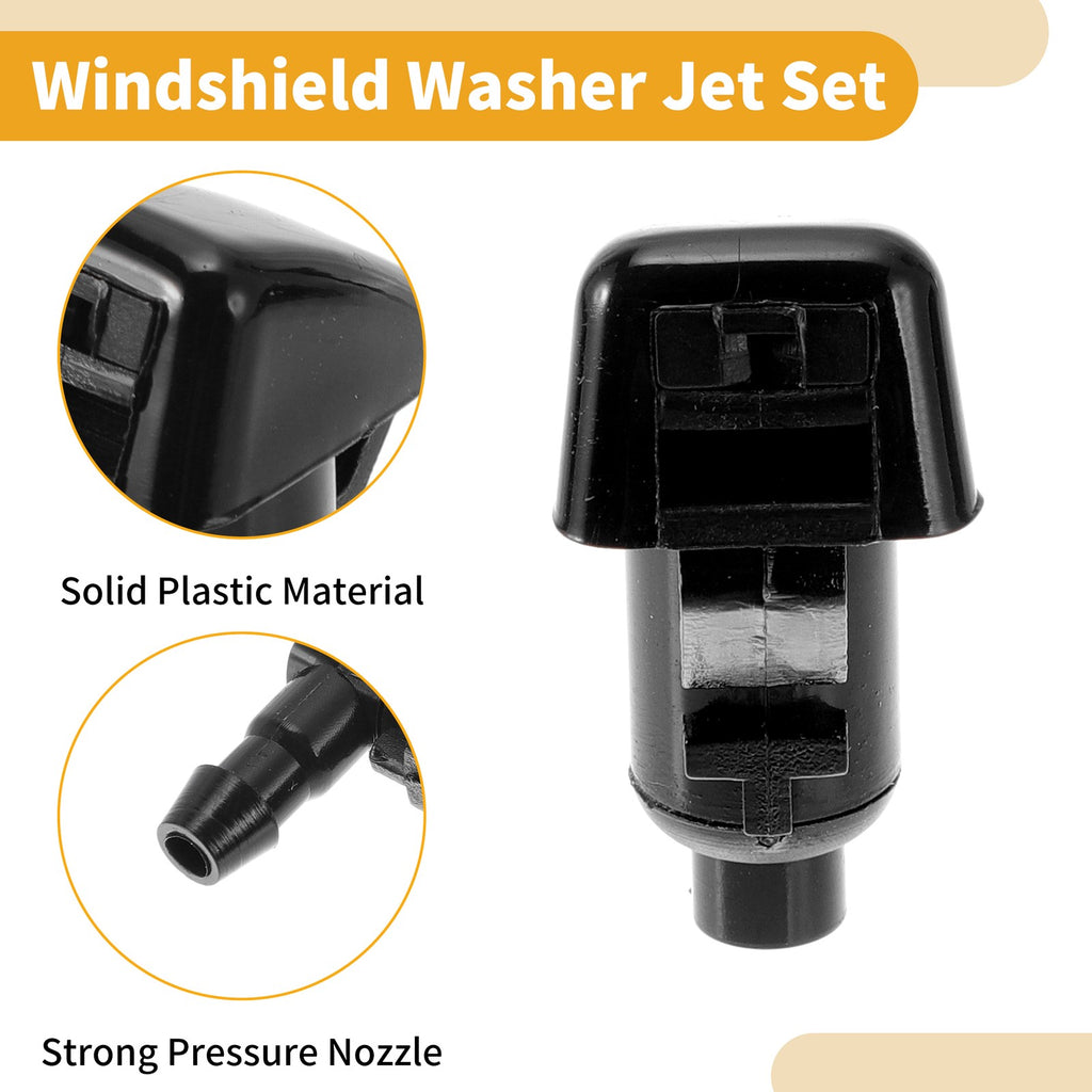 Windshield Washer Nozzle Kit with Gaskets for Jeep Grand Cherokee (2014–2021)