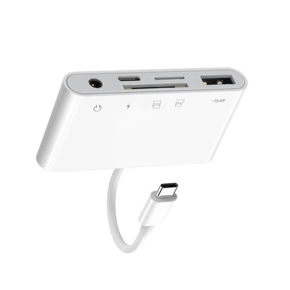 5 in 1 USB-C Memory Card Reader for Type C Phones (USB-C Adapter)