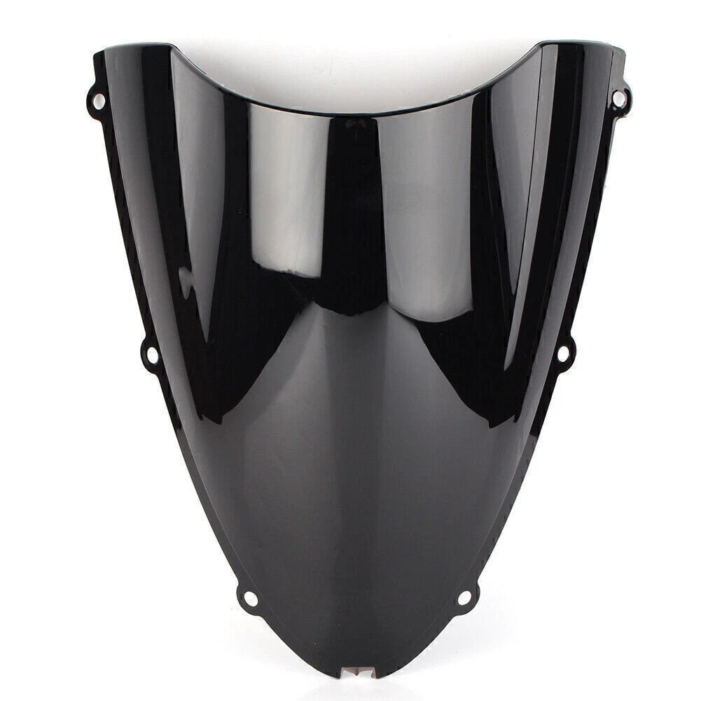 ABS Front Windshield for Kawasaki Ninja ZX6R (2005–2008) Black