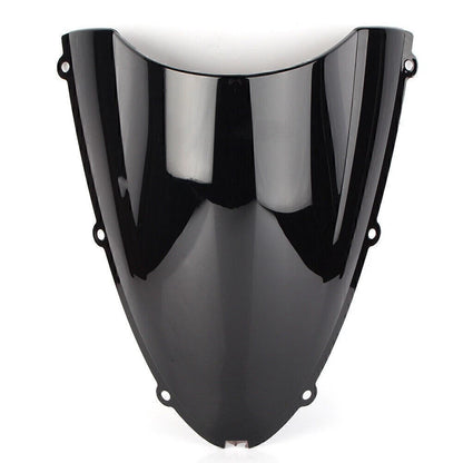 ABS Front Windshield for Kawasaki Ninja ZX6R (2005–2008) Black