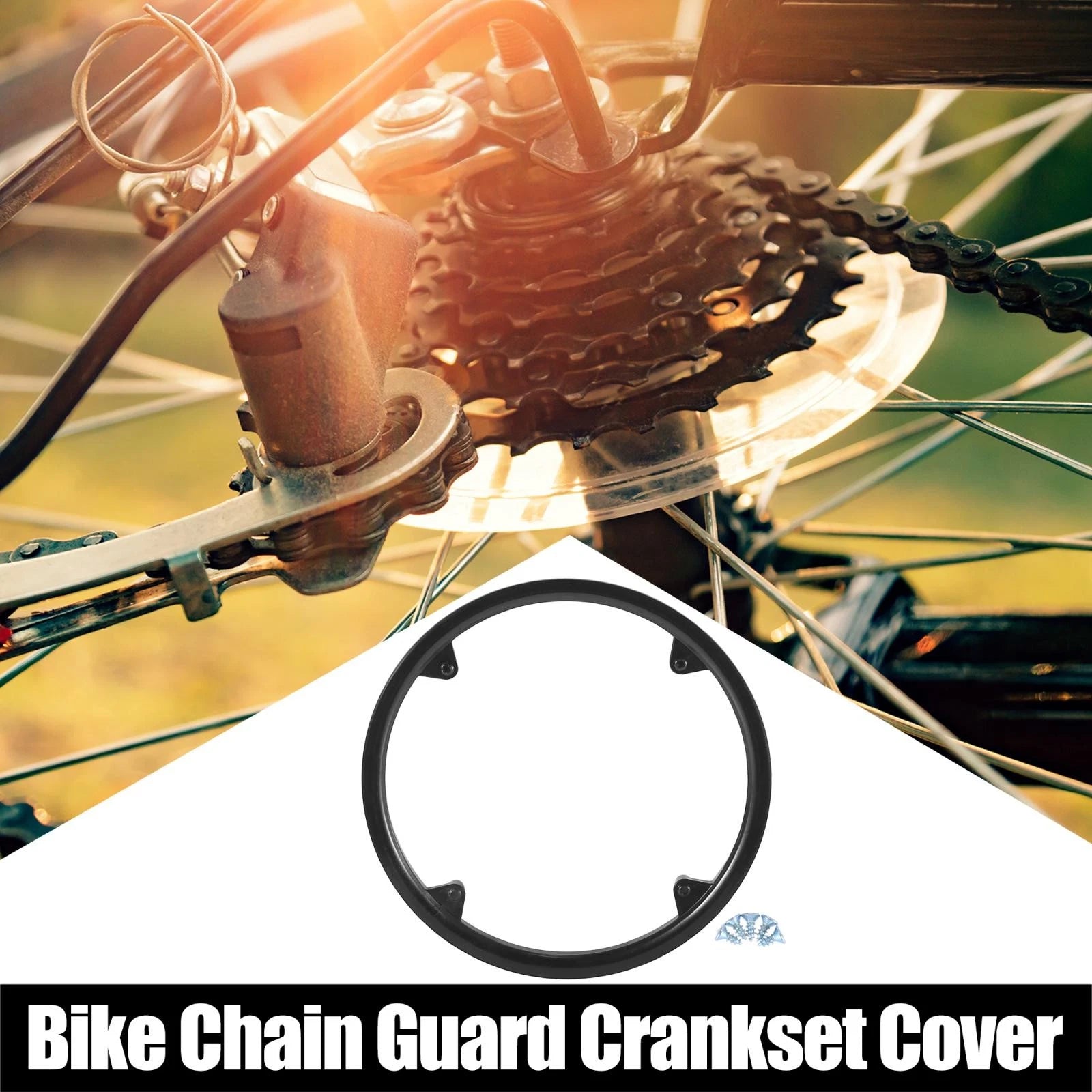 Bicycle Crankset Chain Wheel Cover Protector 48T for Universal (All Years)