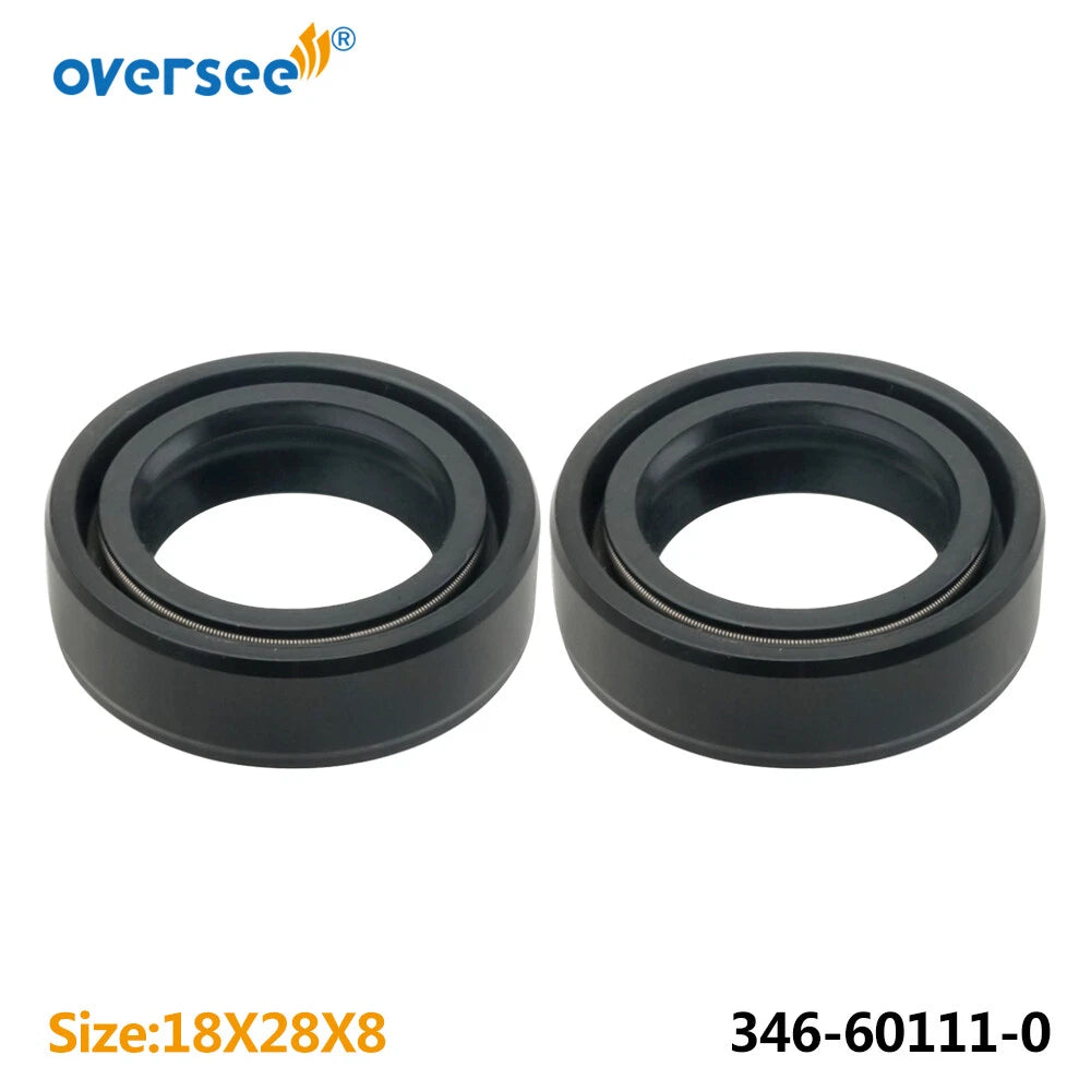 2pcs Oil Seal 18mm for Mercury Marine (26-161301) Tohatsu (346-60111)