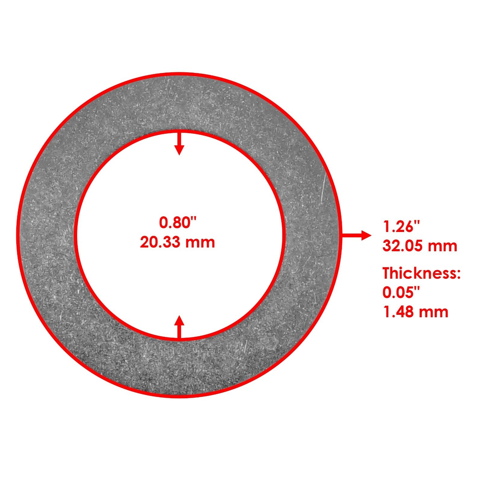 Spindle Wheel Flat Washer Replacement for Poulan 3400 Series (1995–2019)