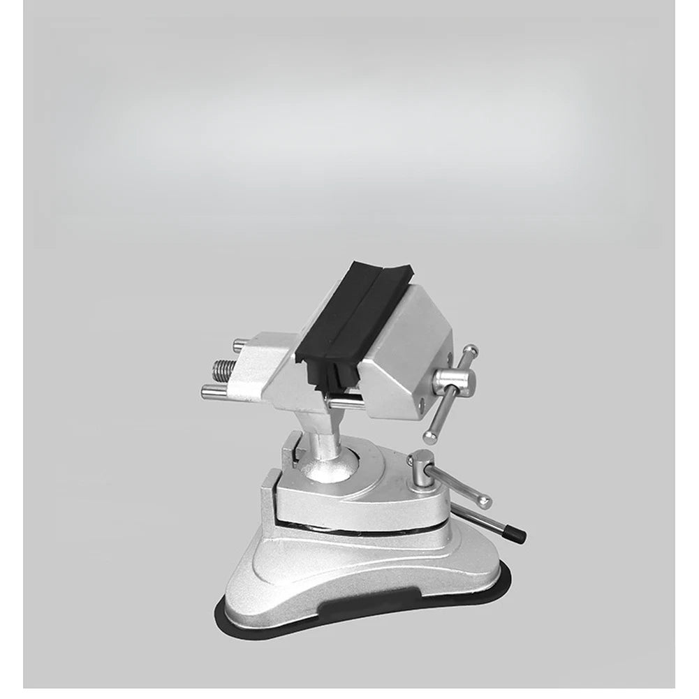 360 Degree Rotating Clamp with Suction Base for Glass and Marble Tables