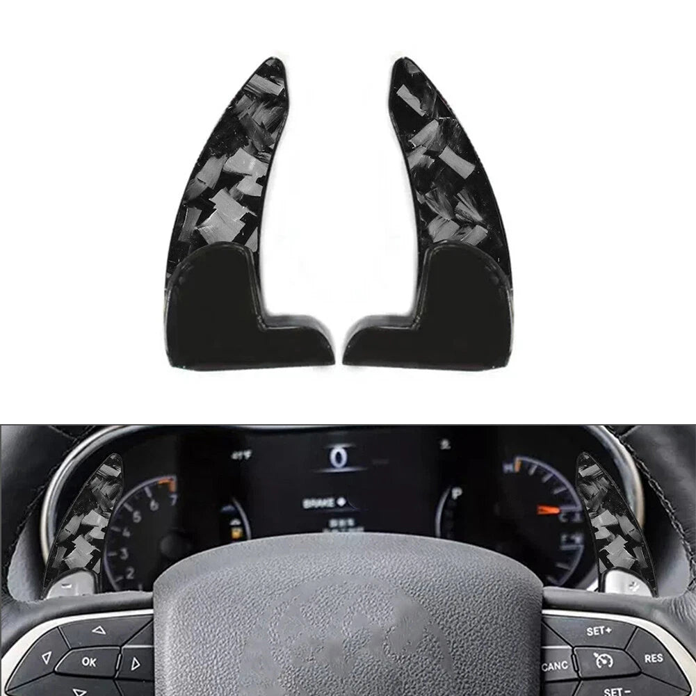 2X Steering Wheel Shift Paddle Extensions for Jeep Dodge Chrysler