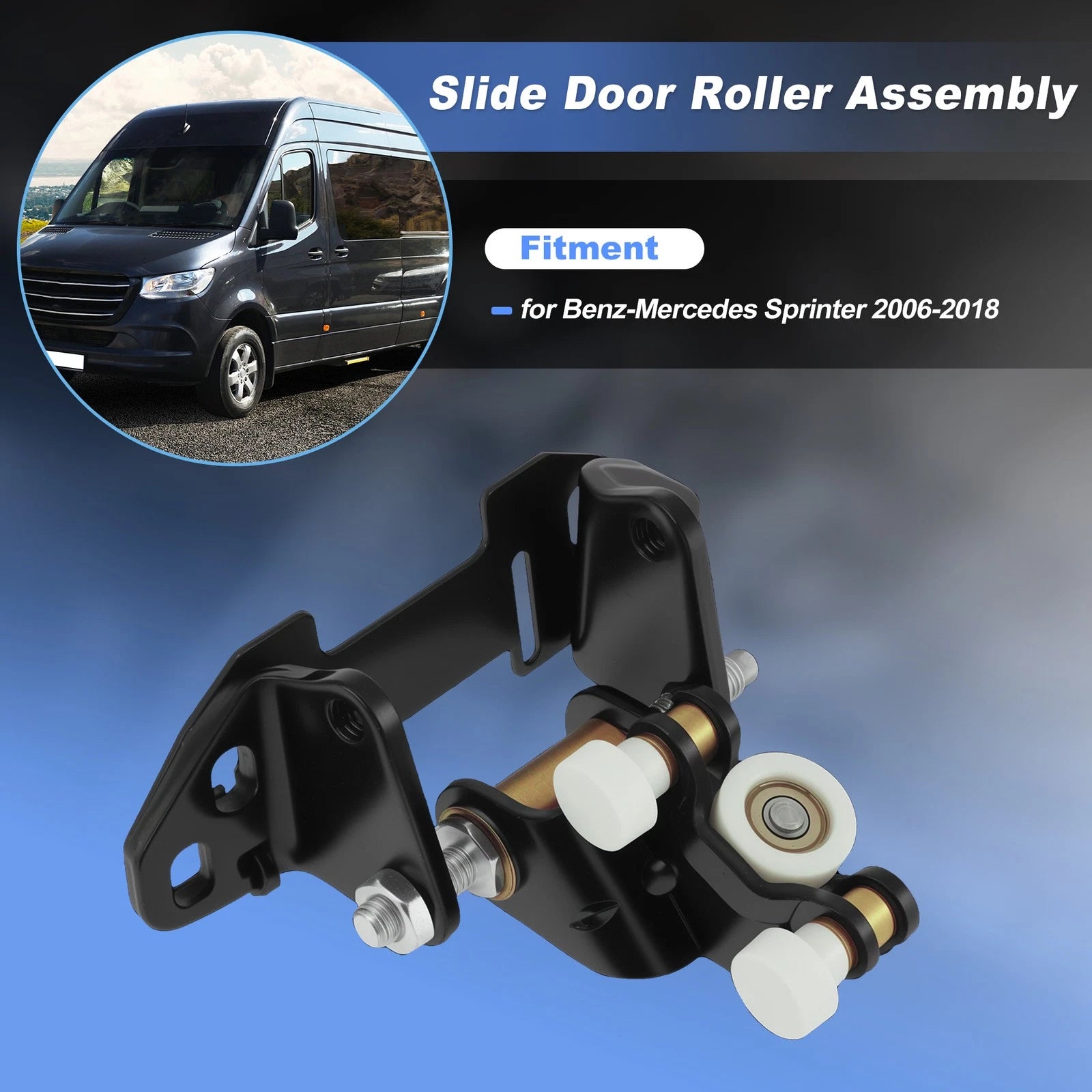 Sliding Door Roller Guide Left for Mercedes-Benz Sprinter (2006–2018)