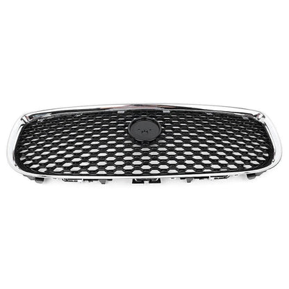 Black Mesh Chrome Upper Front Grill for Jaguar XE (2015–2018)