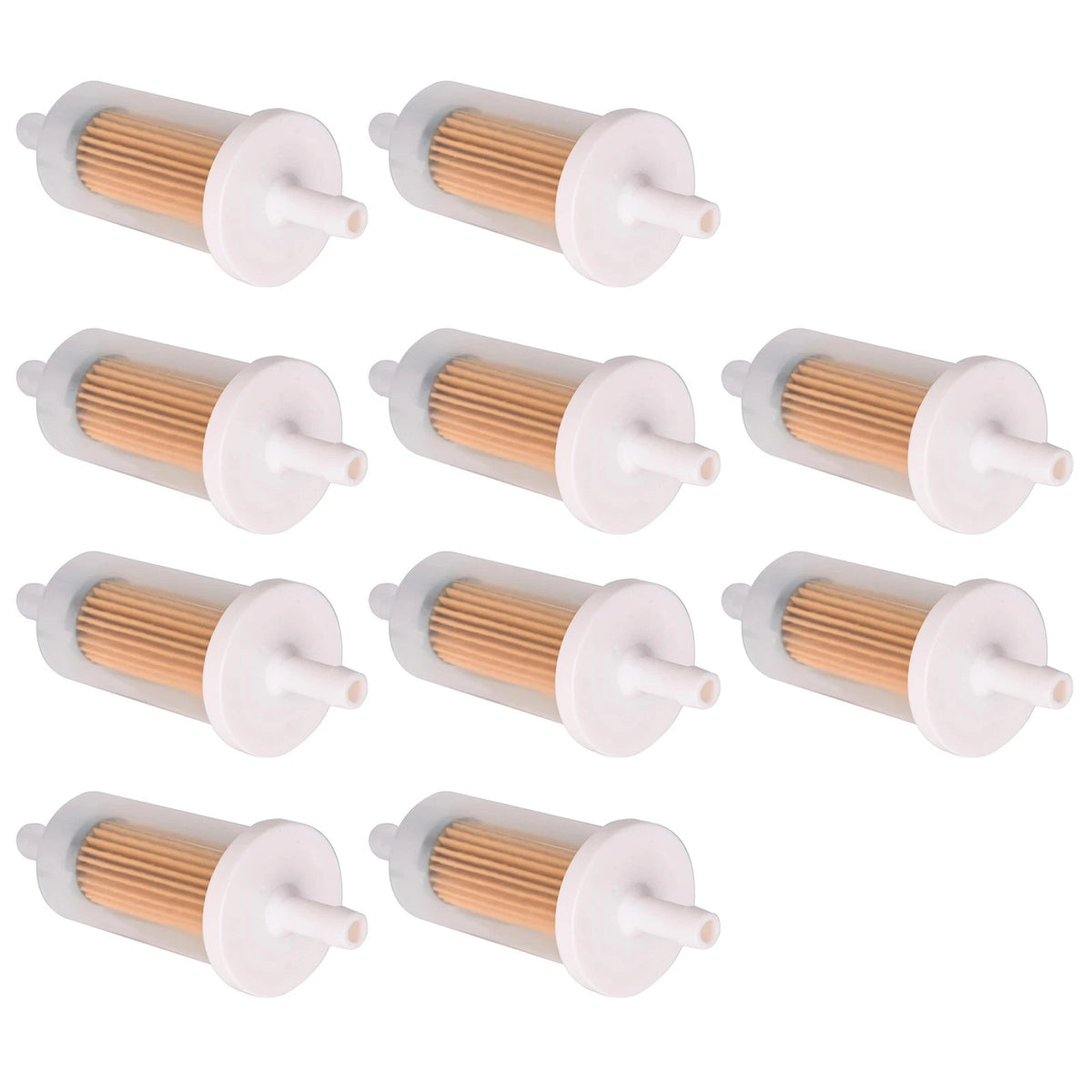 10 Pack Fuel Filter for John Deere X100 X300 Series (695666)