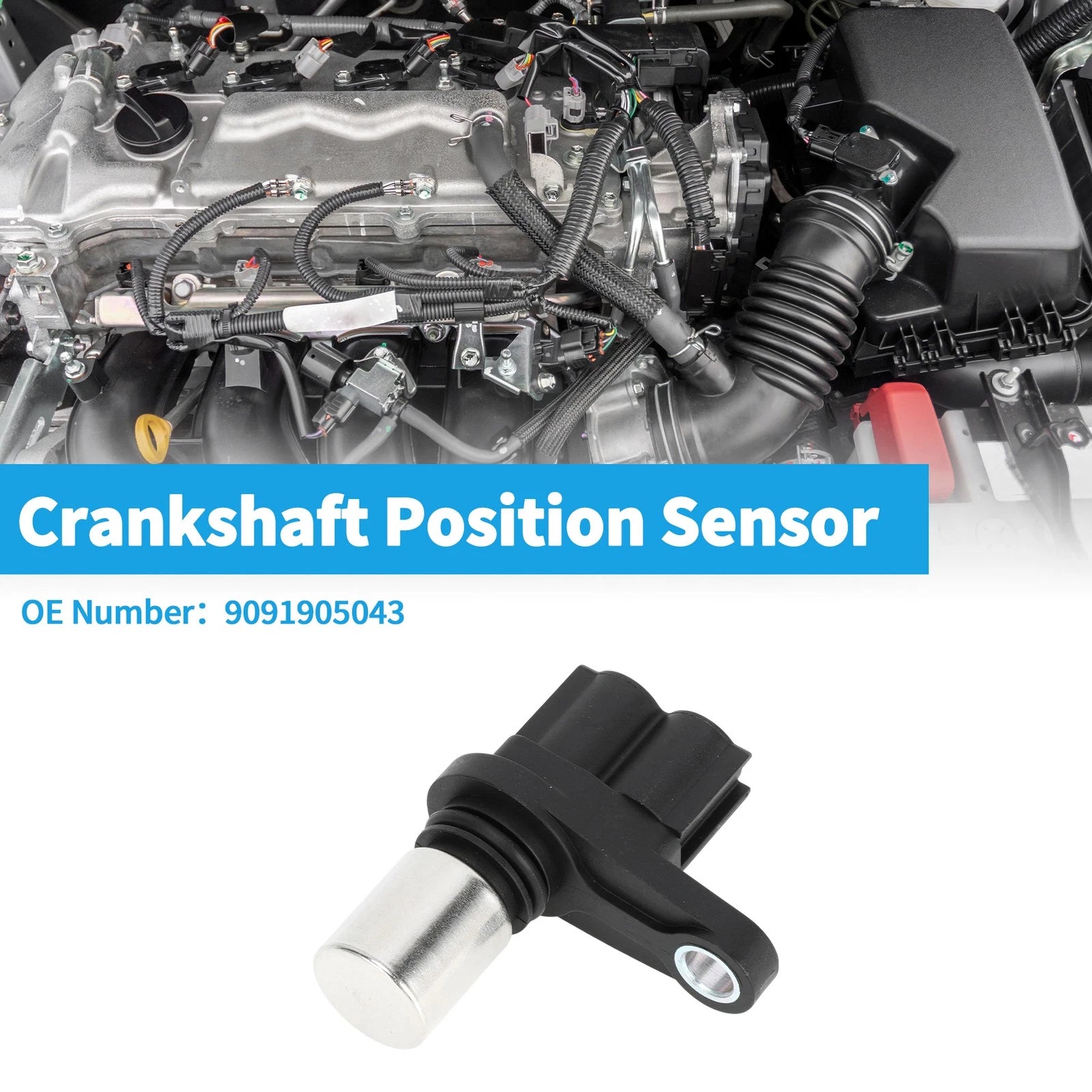 Crankshaft Position Sensor Replacement for Toyota Yaris 1.0 (1999–2005)