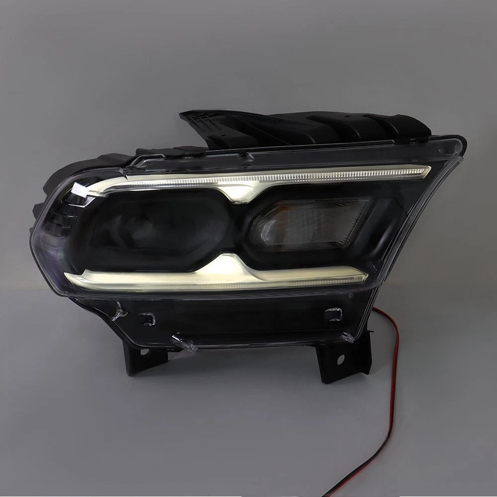 Right Side LED Black Headlight for Dodge Durango (2021–2023)