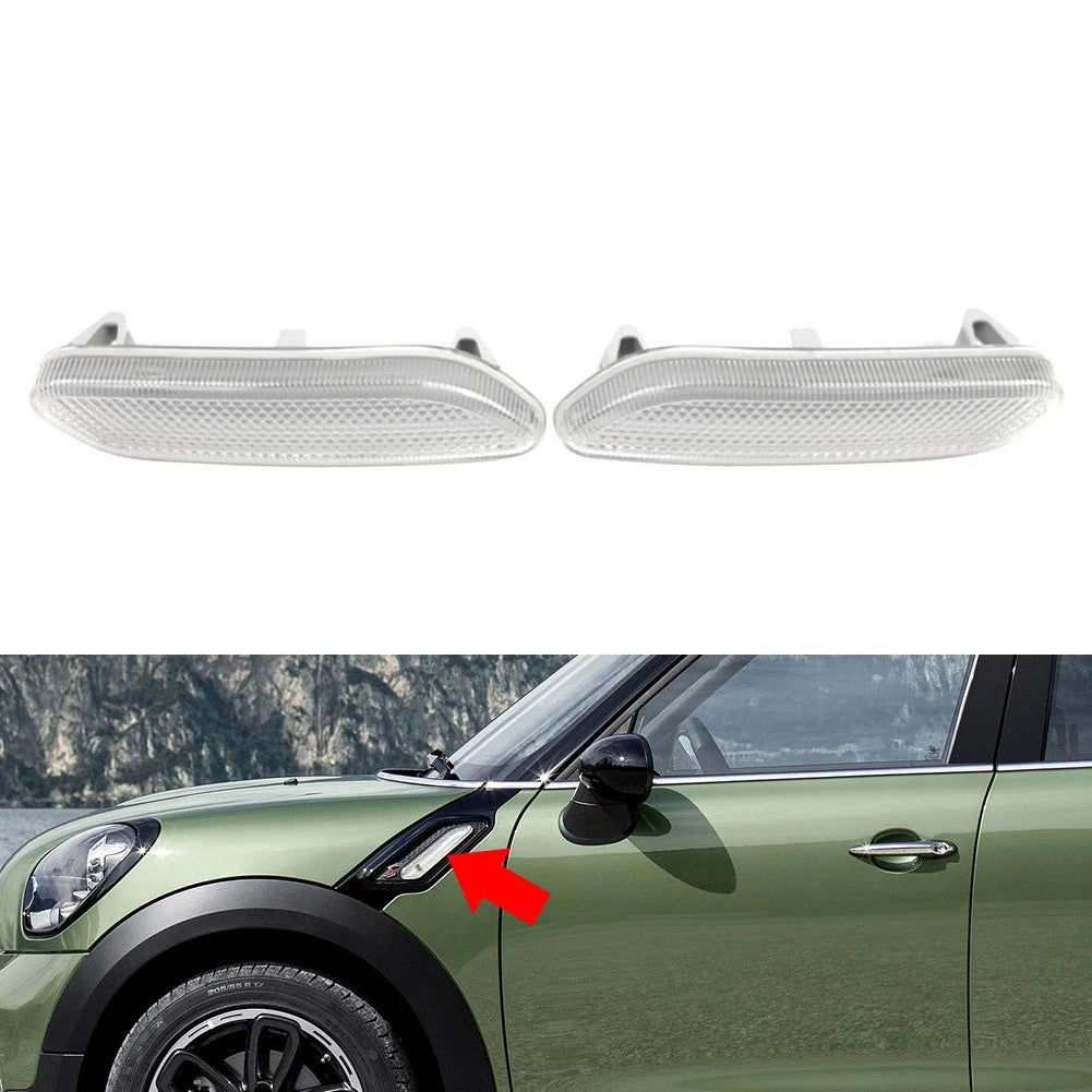 2X Side Marker Light Housing for Mini Cooper Countryman R60 (2010–2017)