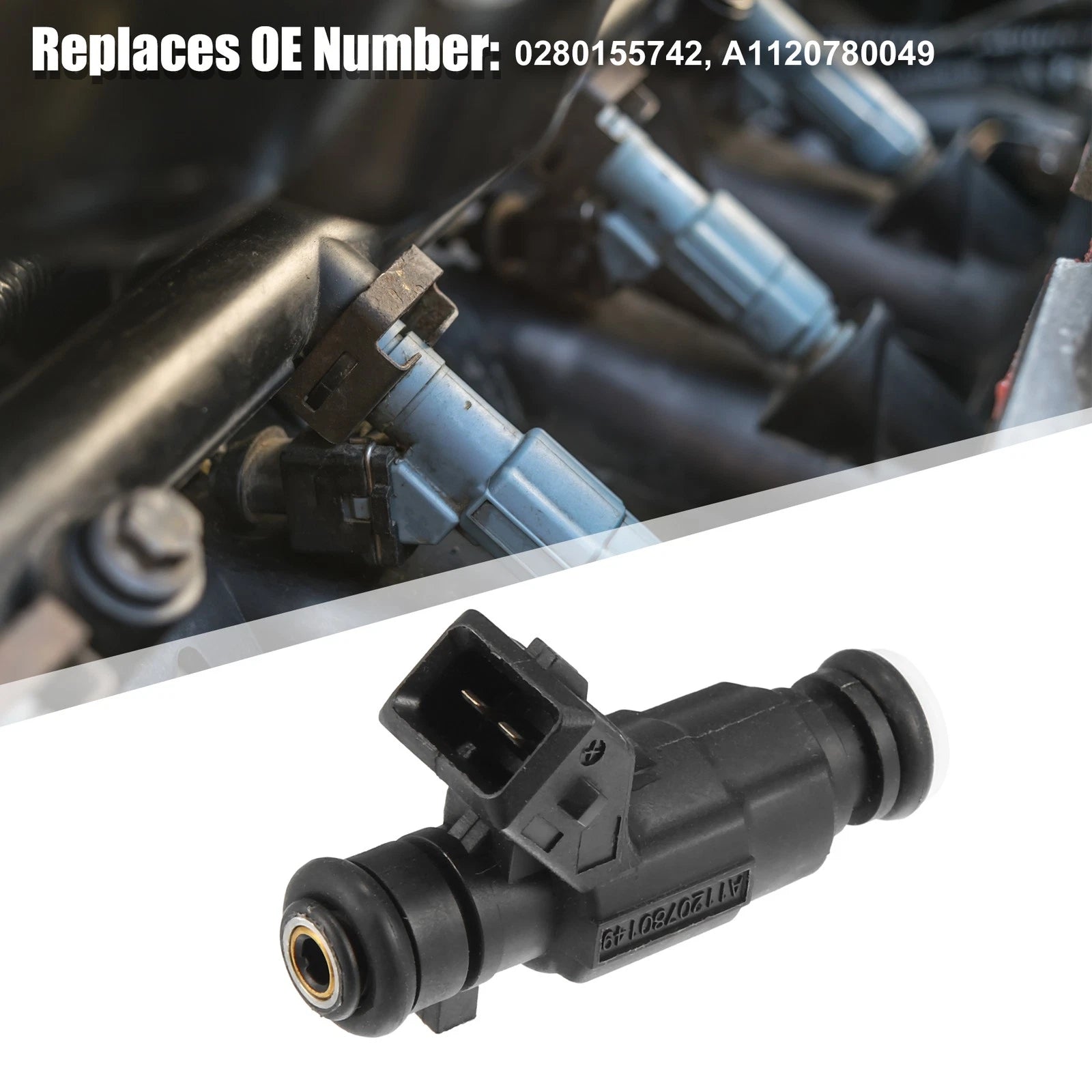 Fuel Injector Replacement for Mercedes C280 CLK320 E320 ML320 (1998–2000)