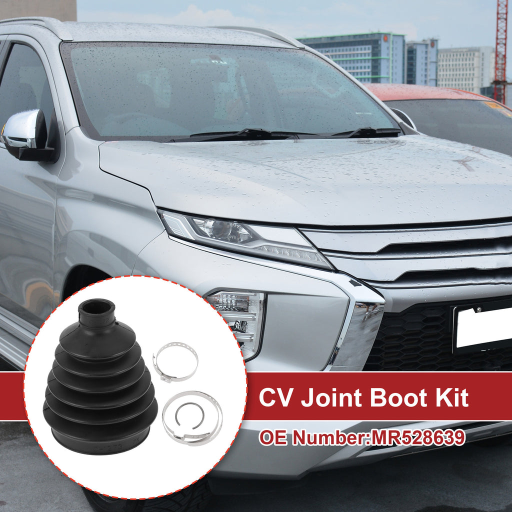 Outer CV Joint Boot Kit Replacement with Clamps for Mitsubishi Montero (2001–2006)