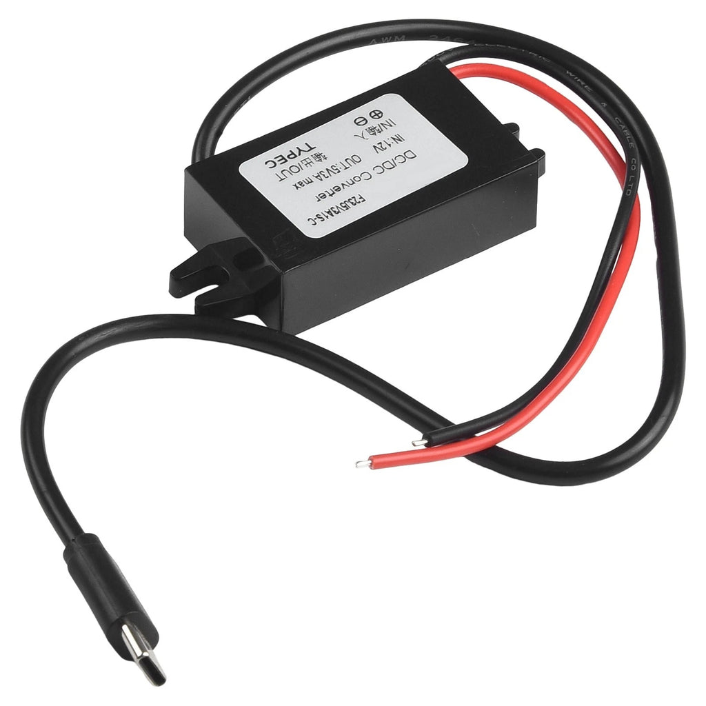 Step Down Module 12V to 5V 3A Type C USB C DC DC Converter