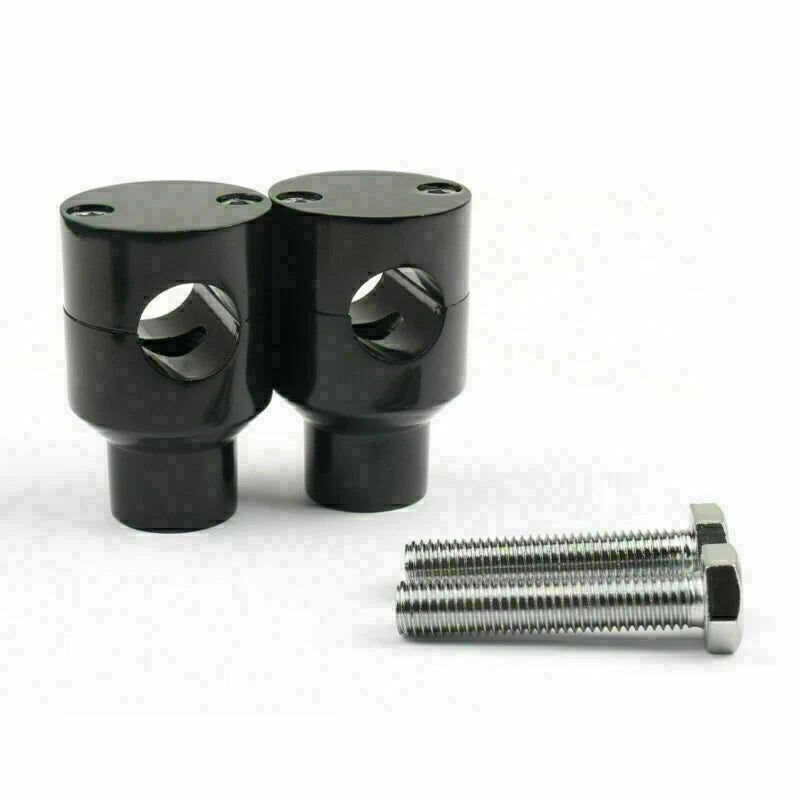 22mm Handle Bar Riser Mounting Clamps for Motorcycle Bike (UK)